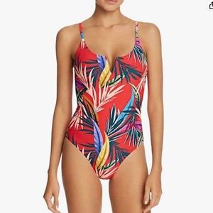 Red Carter Little Havana One Piece Swimsuit Pepper